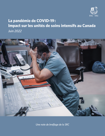 La pandémie de COVID-19 : Impact sur les unités de soins intensifs au Canada
