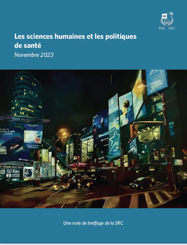 Les sciences humaines et les politiques de santé