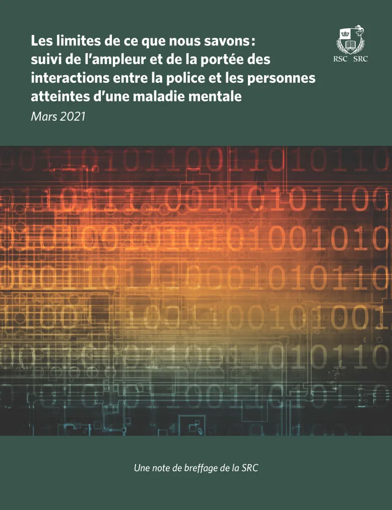 Les limites de ce que nous savons : suivi de l’ampleur et de la portée des interactions entre la police et les personnes atteintes d’une maladie mentale