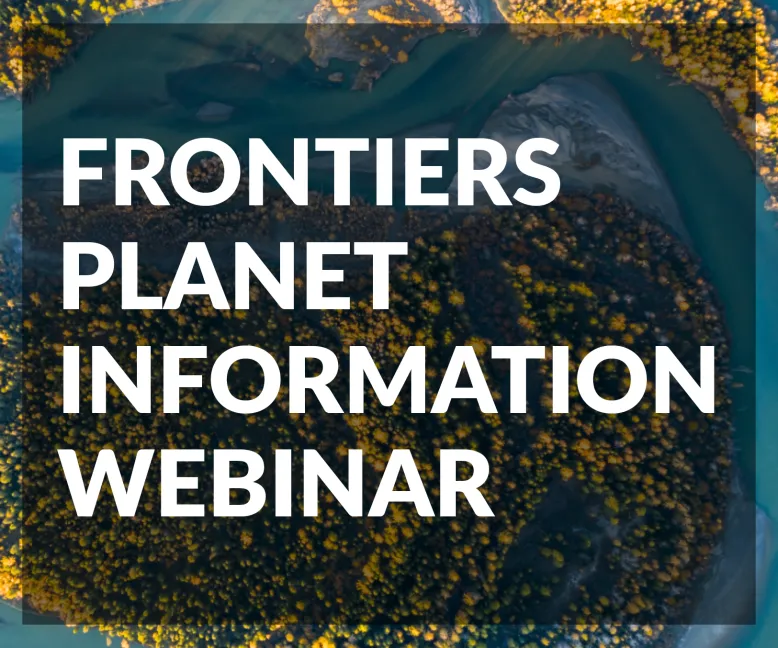 Frontiers Planet Prize Information Webinar